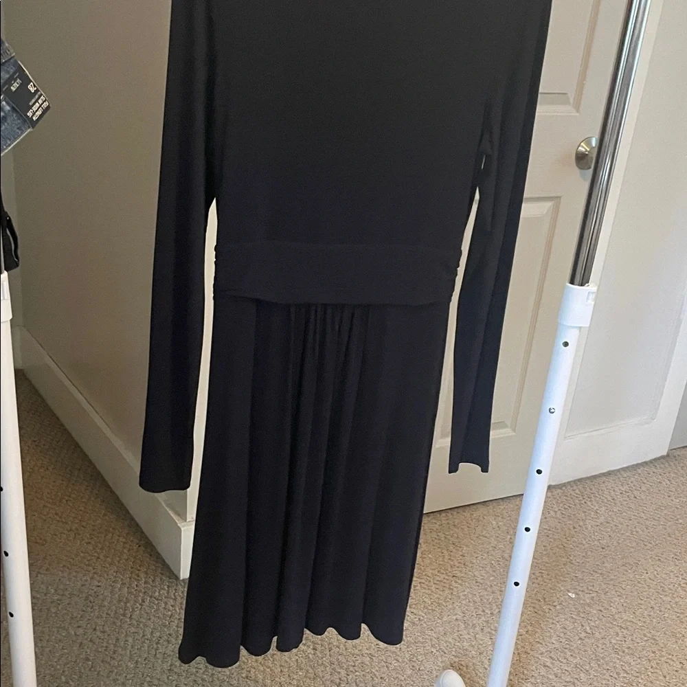 Boden Women's Elegant Long Sleeve Black Dress - Picture 5 of 5